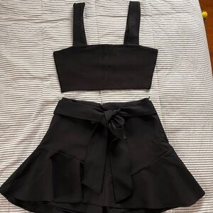 Zara black set